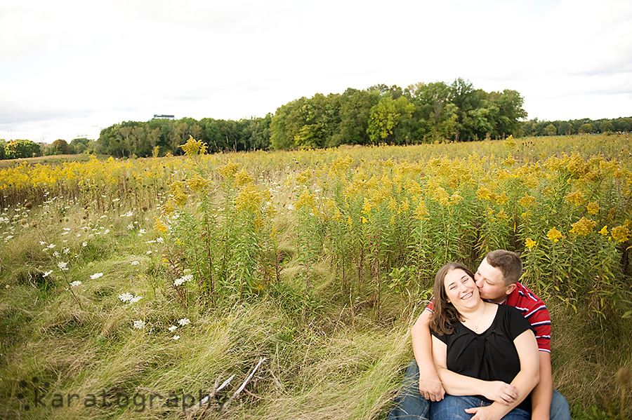 busse woods engagement pictures