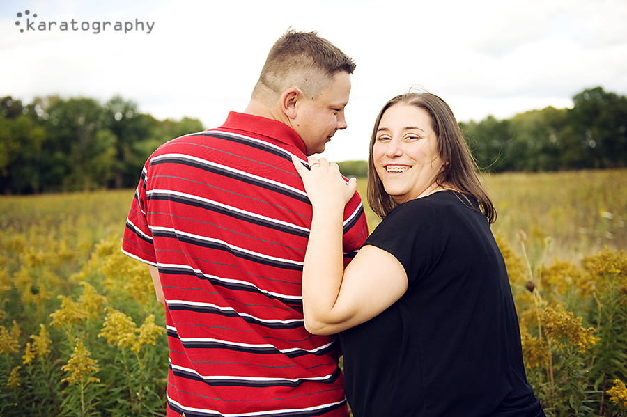 busse woods engagement pictures