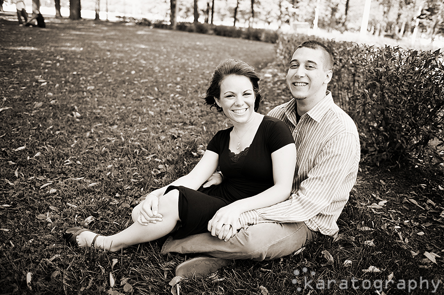 millennium park engagement photos