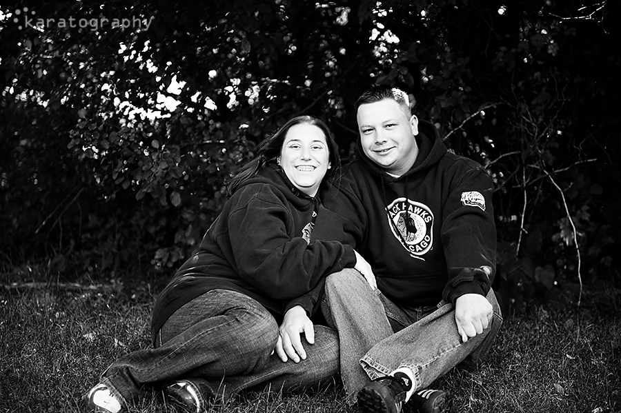 busse woods engagement pictures