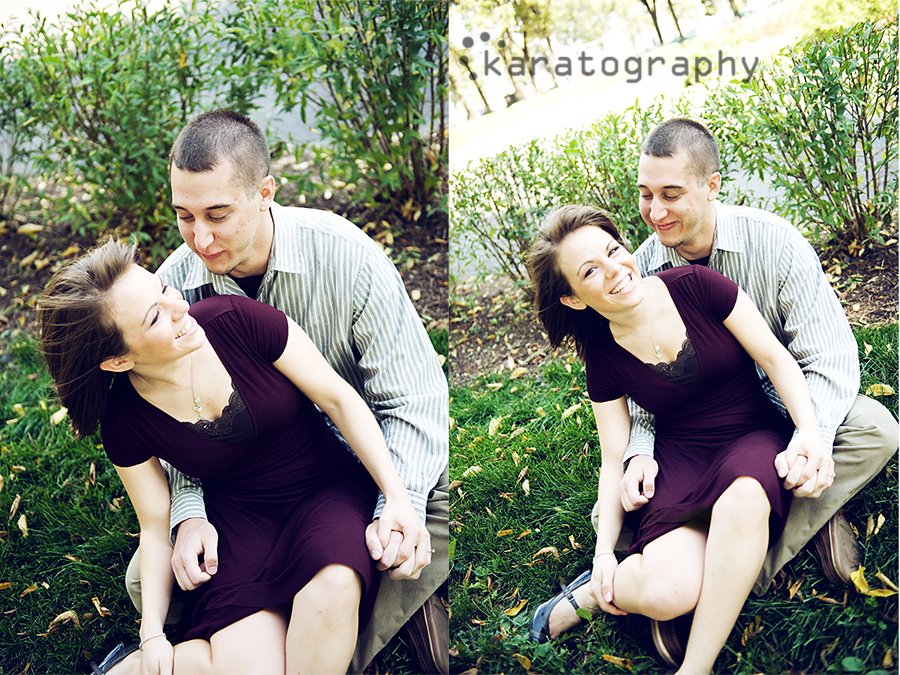 millennium park engagement photos