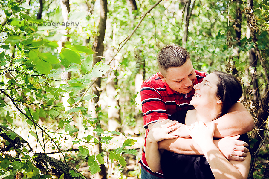 busse woods engagement pictures
