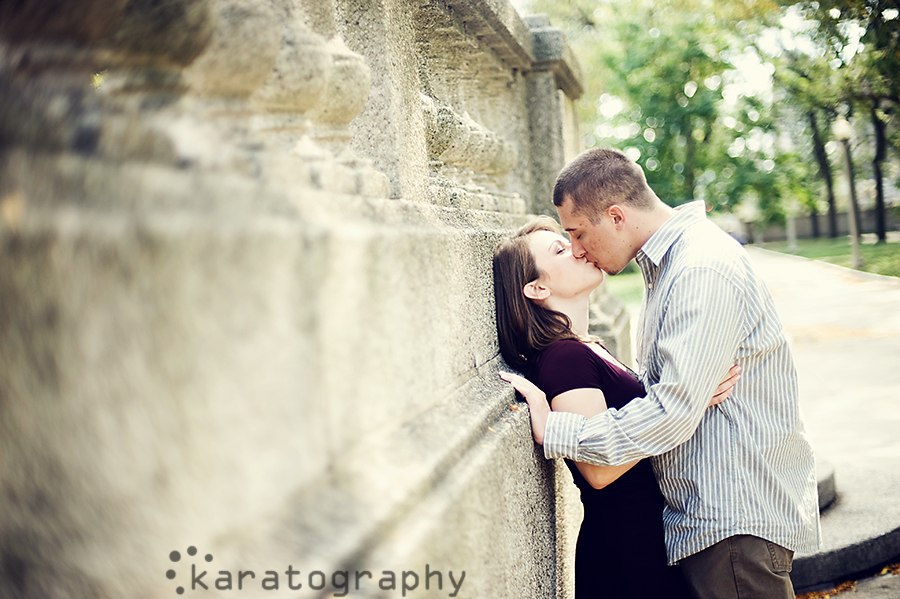 millennium park engagement photos