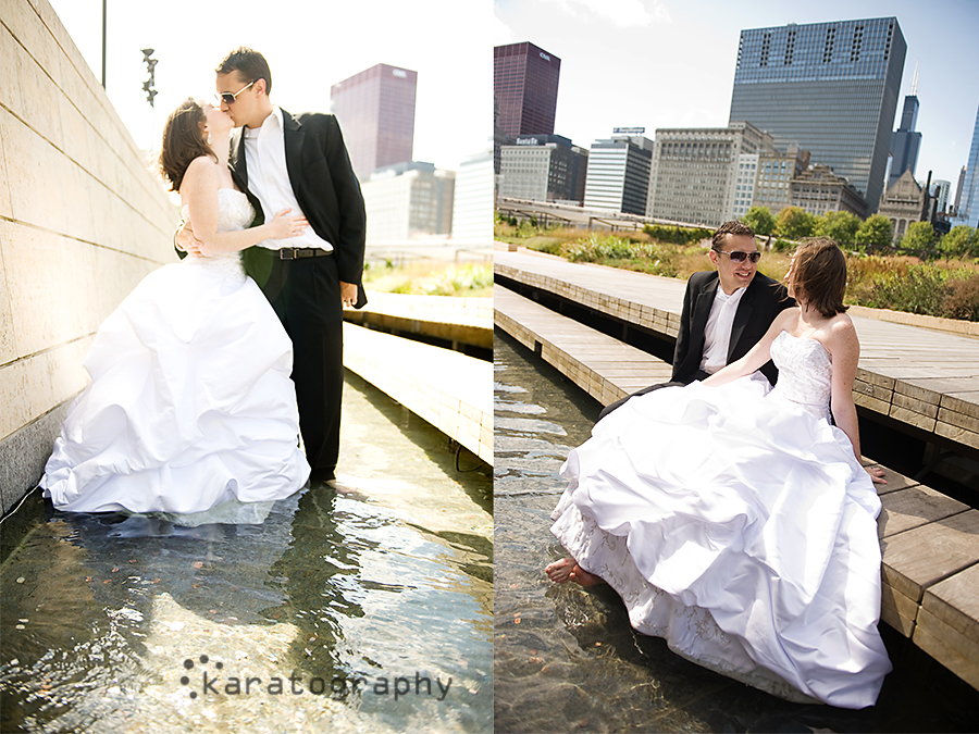 chicago millennium park wedding